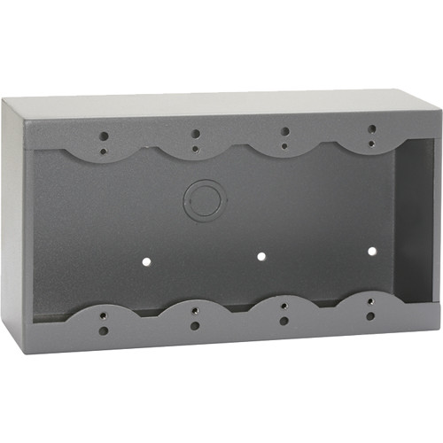 RDL SMB-4G Surface Mount Box for 4 Decora-Style Products (Gray)