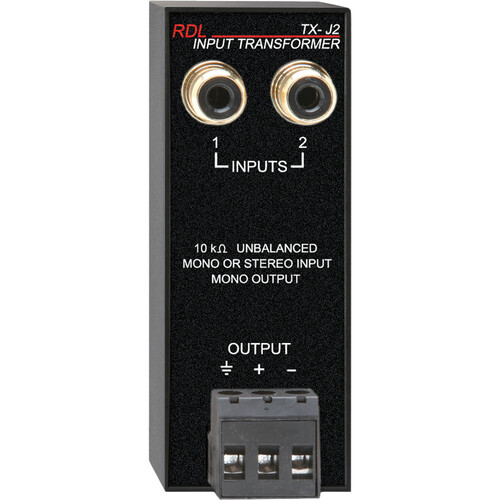 RDL TX-J2 Unbalanced Input Transformer