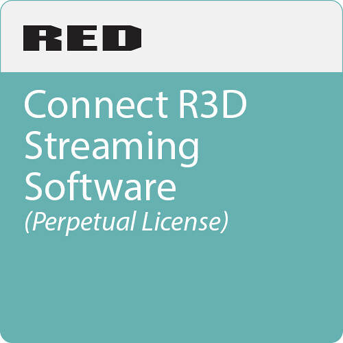 RED DIGITAL CINEMA Connect R3D Streaming Software (Perpetual License)