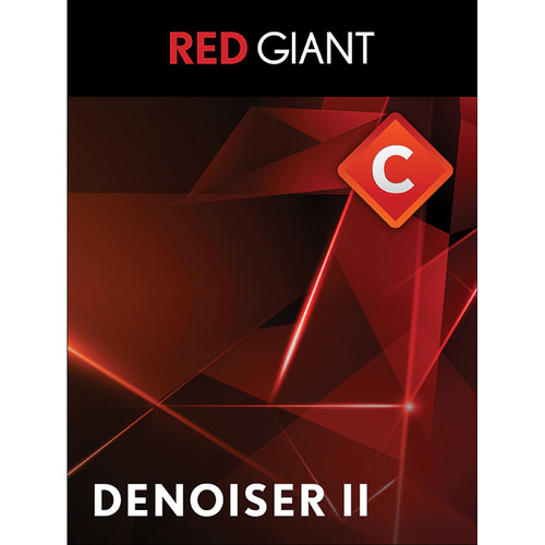 Red Giant Denoiser II Plug-In (Download, Academic Pricing)