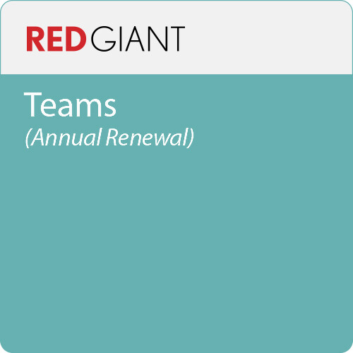 Red Giant Complete Teams (Annual Subscription )