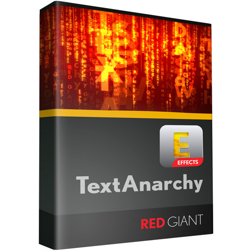 Red Giant Text Anarchy 2.4 (Download)