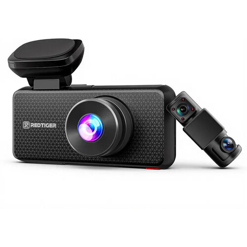 Redtiger F17 Plus 4-Channel Wi-Fi Dash Cam