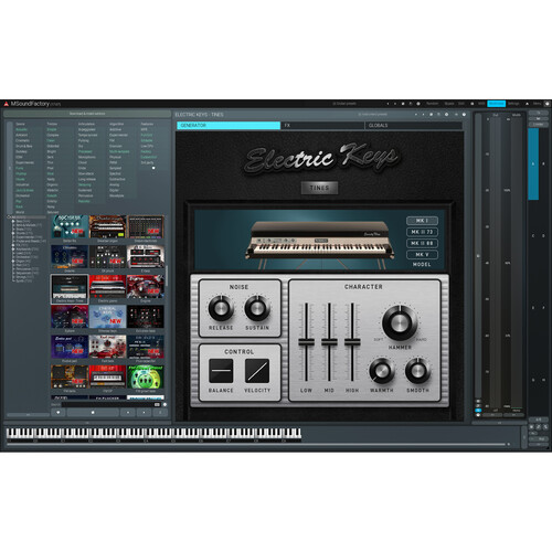 RELAB DEVELOPMENT Melda Electric Keys - Tines (Software)