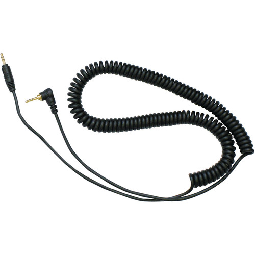 Reloop Curled Cable for RH-3500 PRO & RHP-10 DJ Headphones (Black)