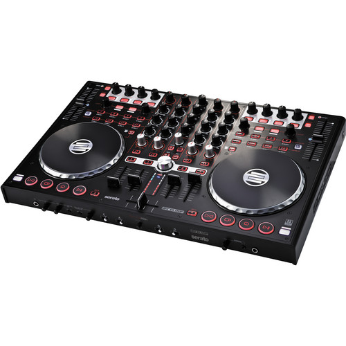 Reloop Terminal Mix 4 Controller with Serato DJ Intro & 4-Deck Virtual DJ LE Software