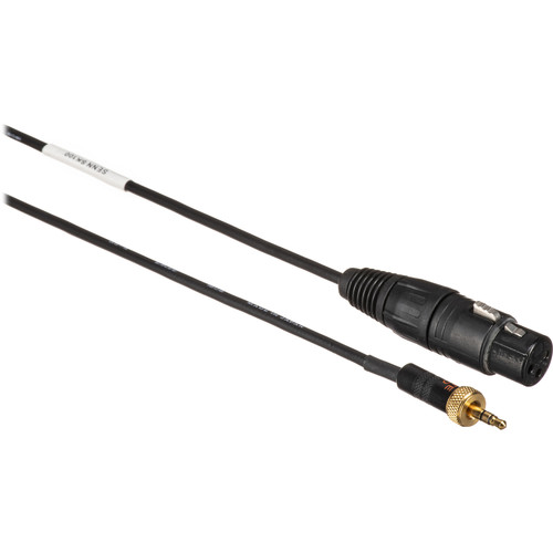 Remote Audio 3-Pin XLR Female to 3.5mm TRS Locking Adapter Cable for Sennheiser G3 / G4 Transmitter (2')