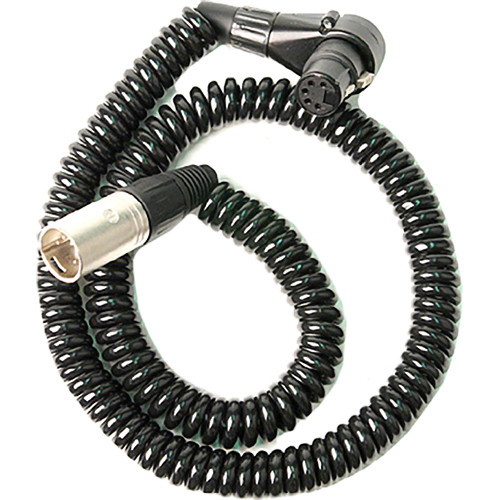 Remote Audio CAXJCOILST Balanced Stereo Coiled Jumper Cable (7.0')