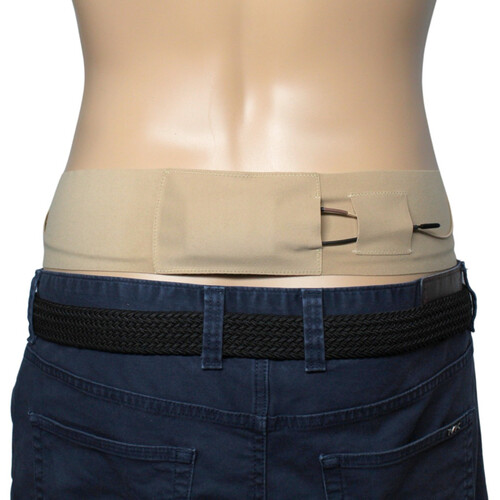 Remote Audio URSA Waist Side Strap with Big Pouch (Large, Beige)