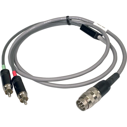 Remote Audio Stereo Input Cable with 56K Ohm Resistor for Nagra IV-S (4')