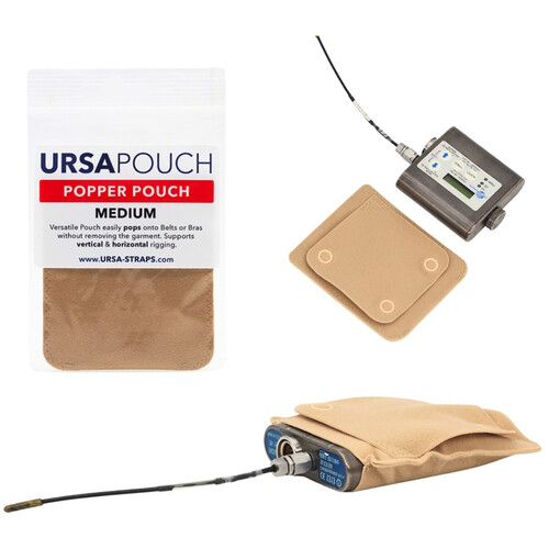 Remote Audio URSA Popper Pouch (Medium, Beige)