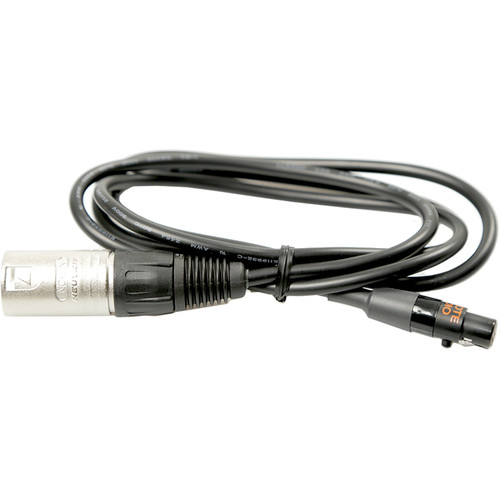 Remote Audio DC Power Cable 4-Pin XLR Male to TA4 Female (4')