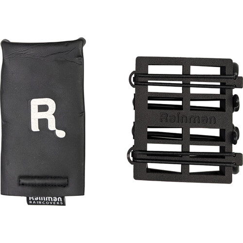 Remote Audio Rainman Rain Cover and Boom Pole Mount for Audio Ltd. A10 Transmitter