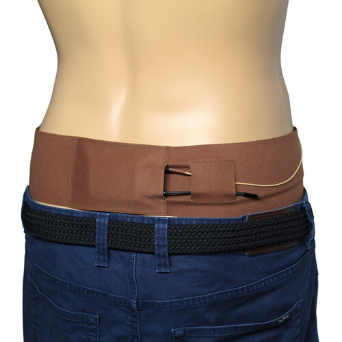 Remote Audio URSA Waist Side Strap with Big Pouch (Small, Caramel)