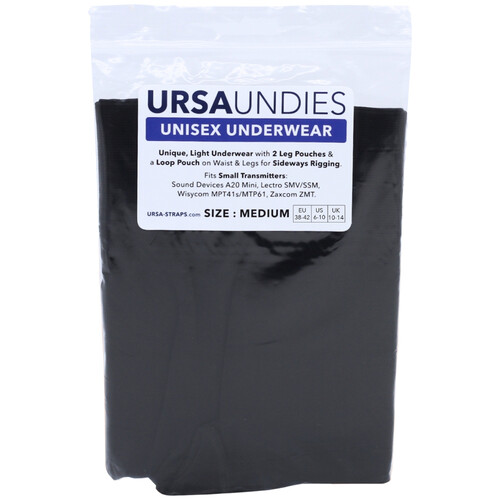 Remote Audio URSA Undies Transmitter Concealer (Medium, Black)