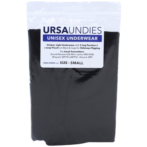 Remote Audio URSA Undies Transmitter Concealer (Small, Black)
