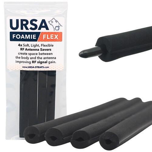 Remote Audio Ursa Foamie Flex (Black, 4-Pack)