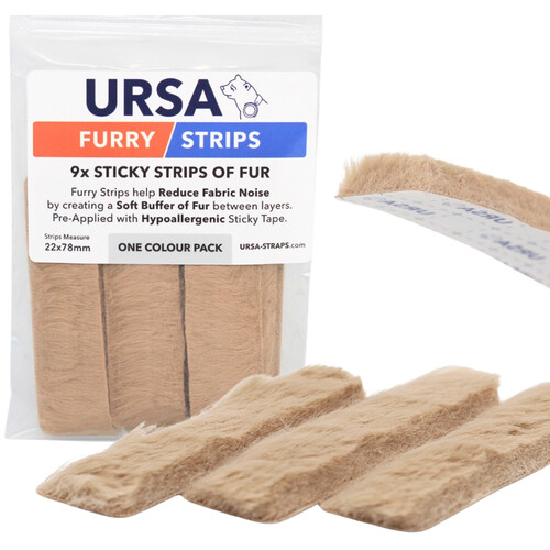 Remote Audio URSA Furry Strips (Beige, 9-Pack)