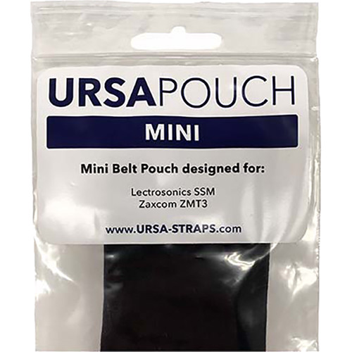 Remote Audio URSA Pouch for Wireless Transmitters (Mini, Black)