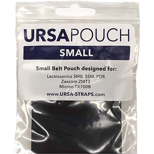 Remote Audio URSA Pouch for Wireless Transmitters (Small, Black)