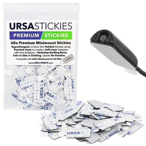 Remote Audio URSA Premium MiniMount Stickies (60-Pack)