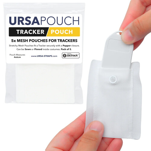 Remote Audio URSA Tracker Pouch (White, 5-Pack)