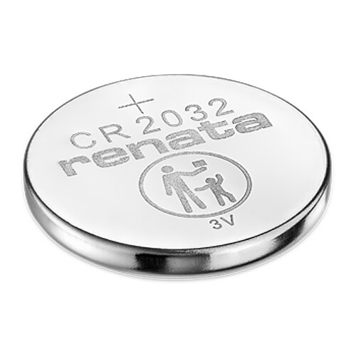 Renata CR2033 3V Lithium-Knopfzelle – Swiss Made, Zuverlässige Stromversorgung Für Uhren, Taschenrechner & Mehr