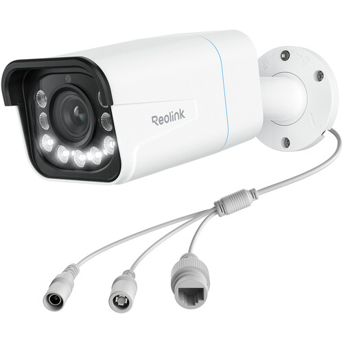 Reolink P430 8MP Outdoor Network Bullet Camera with Night Vision, PoE & 5x Optical Zoom (White)
