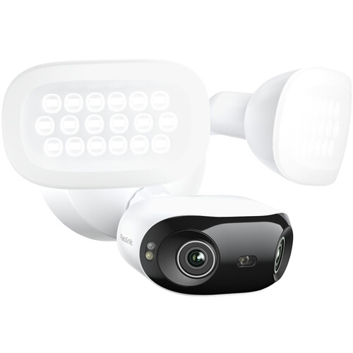 Reolink Elite Floodlight F751W 8MP Wi-Fi Dual-Lens Camera with Night Vision