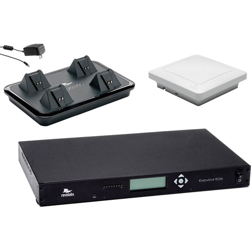 Revolabs Executive Elite 4-Channel Wireless System without Microphones