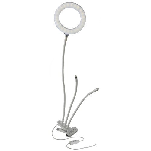 Revo VL-6 Vlog Bi-Color 6" LED Ring Light Kit with Dual Accessory Arms