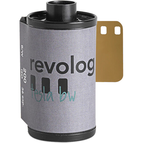 REVOLOG TESLA 200 Black and White Negative Film (35mm Roll Film, 36 Exposures)