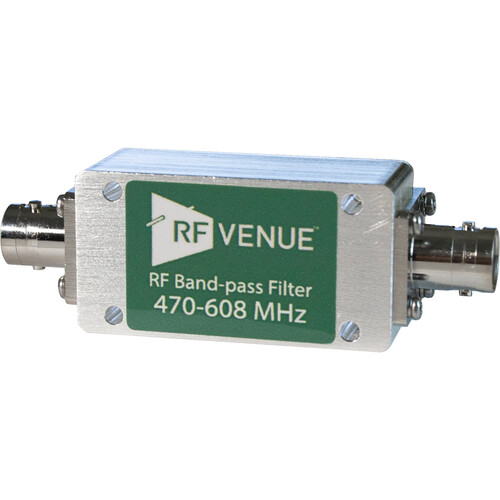 RF Venue RF Band-Pass Filter (470 to 608 MHz) BPF470T608 B&H