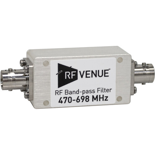 RF Venue RF Band-Pass Filter (470 to 698 MHz) BPF470T698 B&H