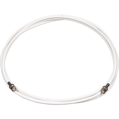 RF Venue RG8X Coaxial Cable with BNC Male Connectors (15', White)