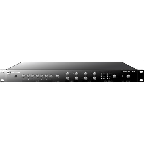 RGB Spectrum QuadView KVM 4K Multi-Image Processor with KVM Control Complete Turnkey Solution