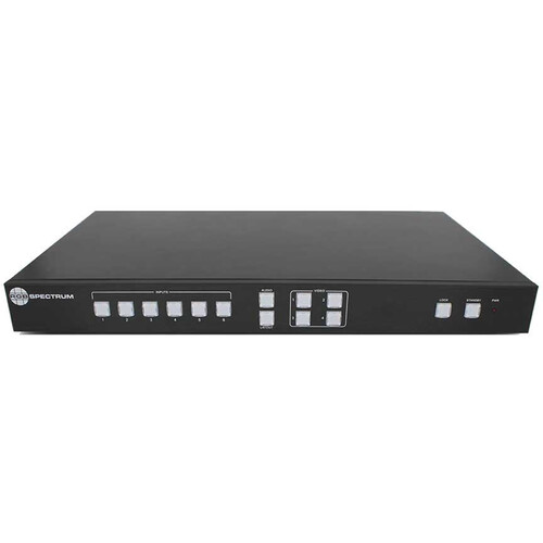 RGB Spectrum QuadView UHD 4K Multi-Image Processor with 6 Video Inputs