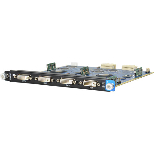 RGBlink Quad DVI Output Module for X3 and X7 Video Processors