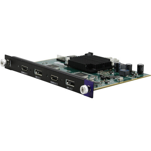 RGBlink Dual HDMI 2.0 & Dual DP 1.2 Input Module for Q16pro Gen2
