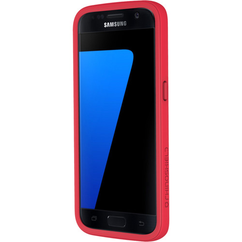 RhinoShield Crash Guard Bumper for Galaxy S7 (Red)