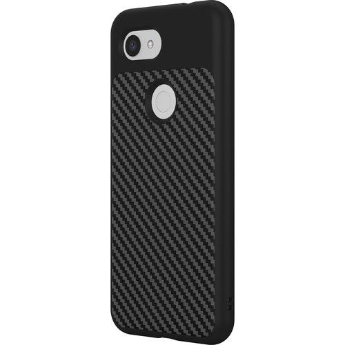 RhinoShield SolidSuit Case for Google Pixel 3a (Black Carbon Finish)