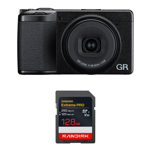 Ricoh GR IV Digital Camera with Accessory Kit
