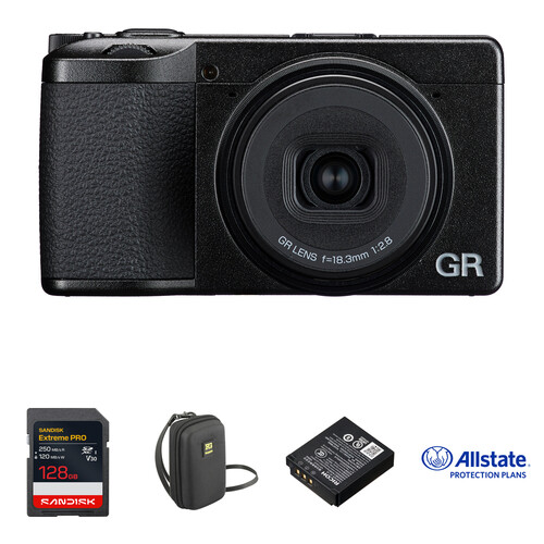 Ricoh GR IV Digital Camera with Deluxe Kit