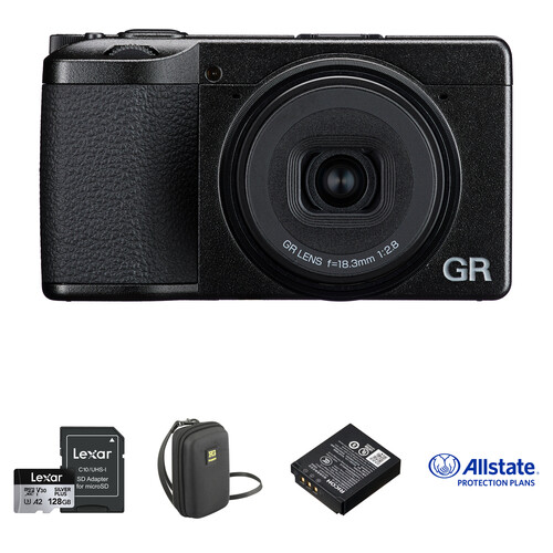 Ricoh GR IV Digital Camera with Deluxe Kit