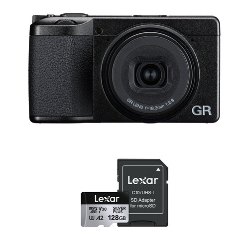 Ricoh GR IV Digital Camera with Accessory Kit