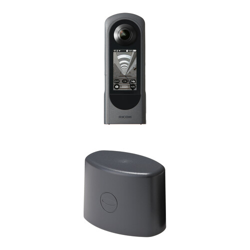 Ricoh THETA X 360° Camera with TL-3 Lens Cap Kit