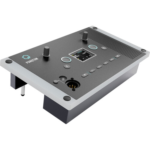 PunQtum by Riedel Q310 Digital Partyline Wall/Desktop Panel 2-Channel Intercom Station