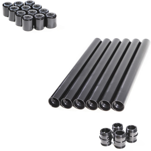 RigWheels PortaRail Precision Collapsible Speed Rail Kit with Six 19" Sections & Four Connectors