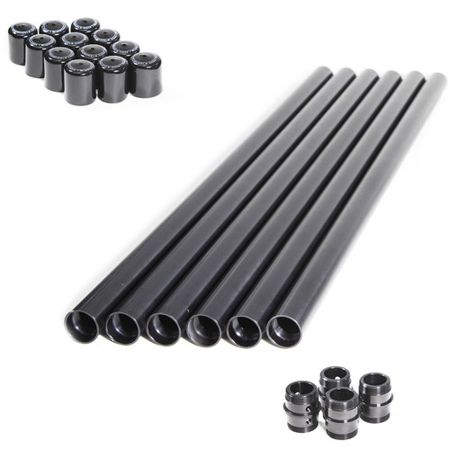 RigWheels PortaRail Collapsible Speed Rail with Six 40" Sections & Four Connectors
