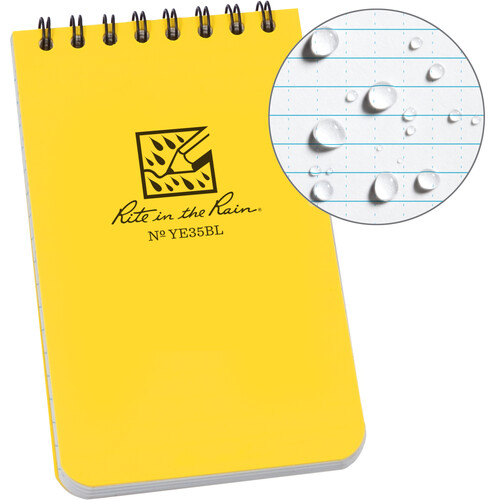 Rite in the Rain 3x5" Notebook (Yellow)